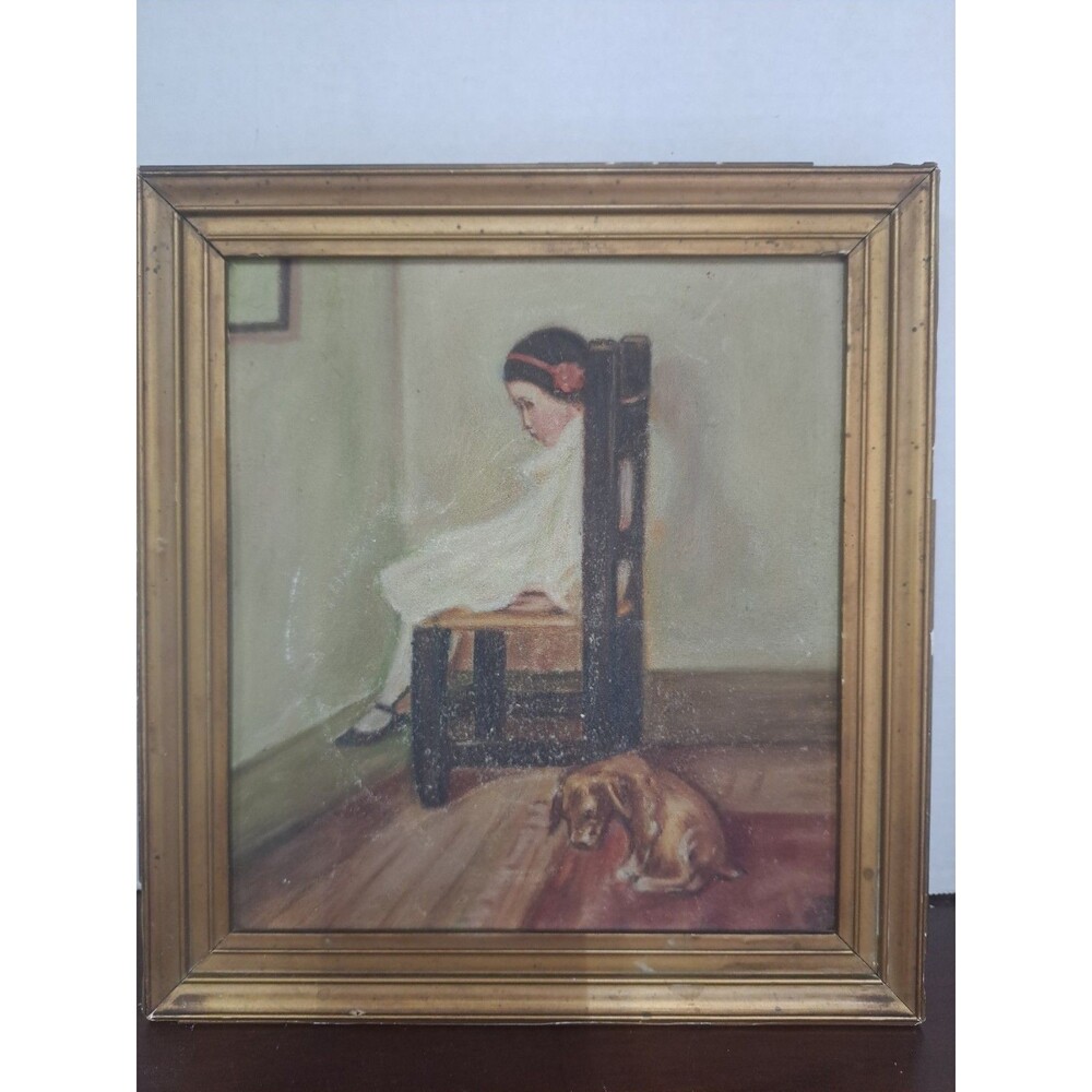 Vintage In Disgrace  Framed Painting